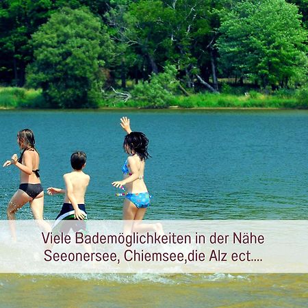 Designerwohnungen "Beim Schmied" In Chiemseenaehe Traunreut Exterior foto