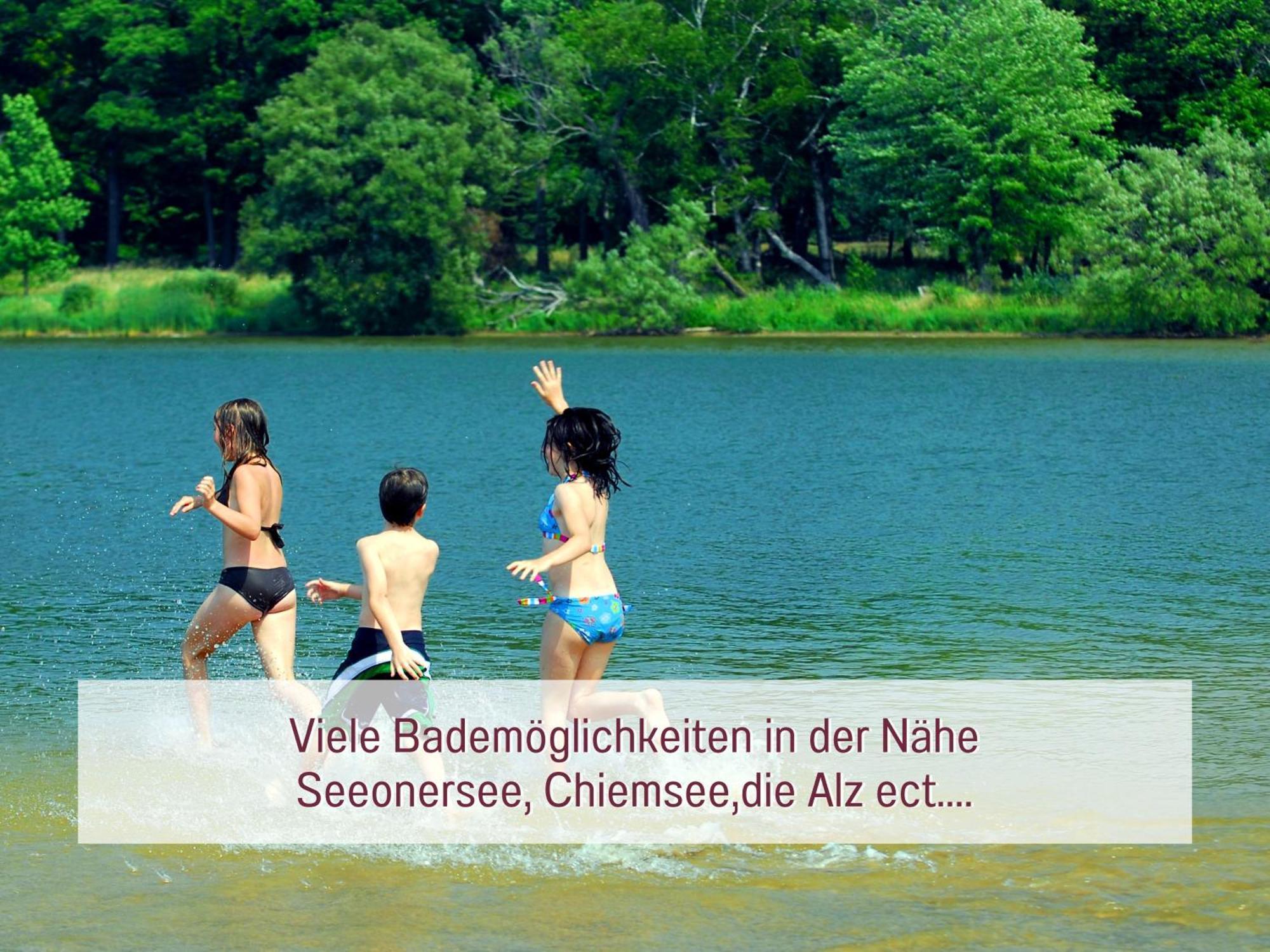 Designerwohnungen "Beim Schmied" In Chiemseenaehe Traunreut Exterior foto